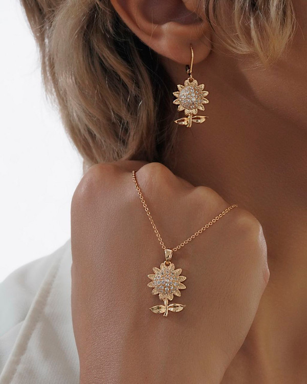 نیم ست آفتابگردان