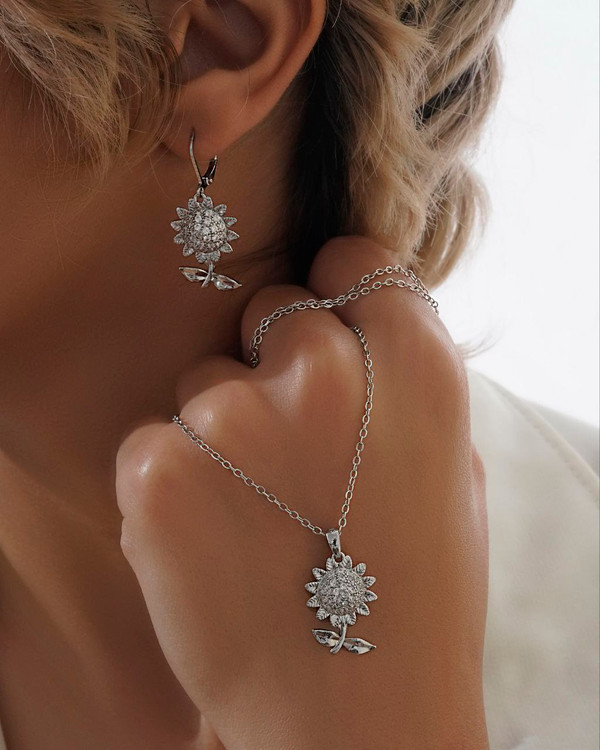 نیم ست آفتابگردان