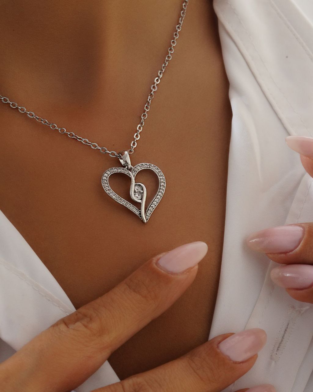 گردنبند قلبی مارکیز خور